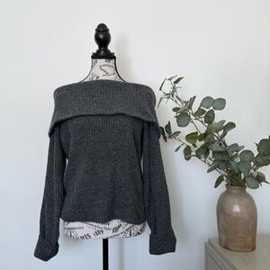 H&M Off the Shoulder Sweater - Size L